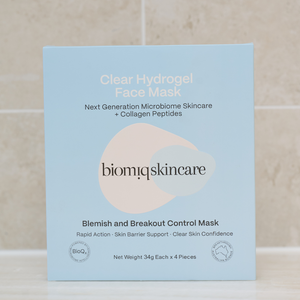 Clear Hydrogel Mask 4 Pack
