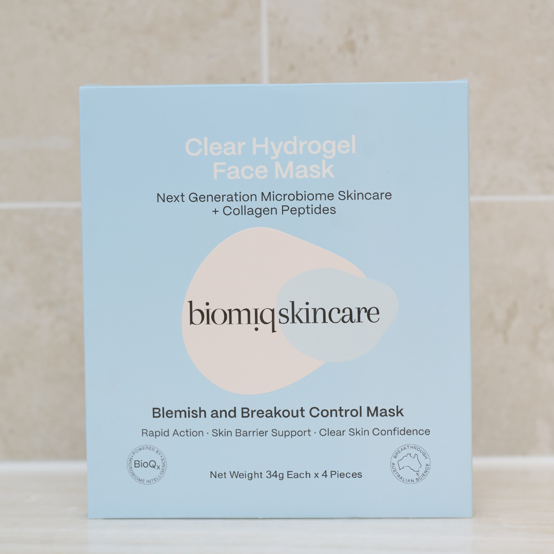Clear Hydrogel Mask 4 Pack