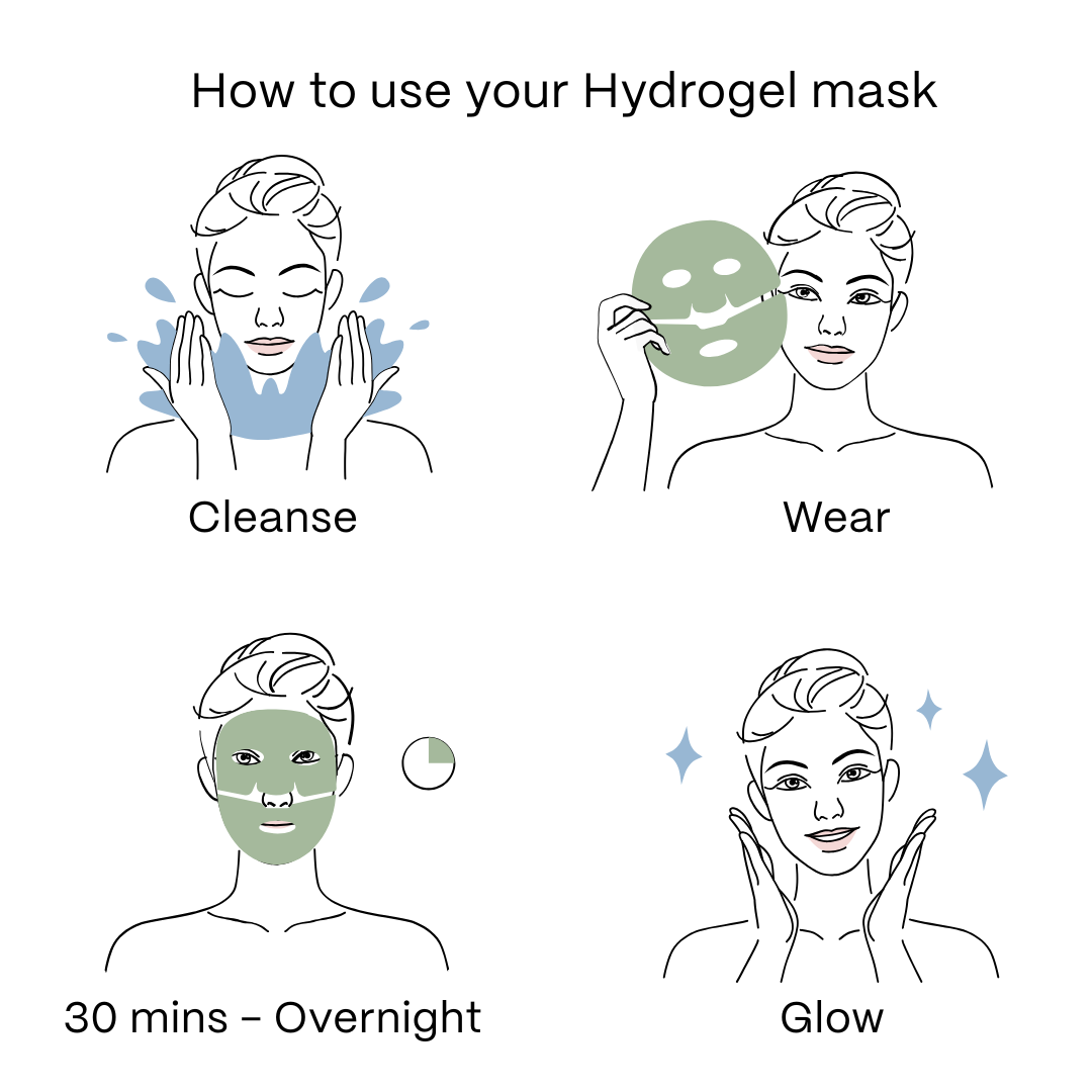 Soothe Hydrogel Mask 4 Pack