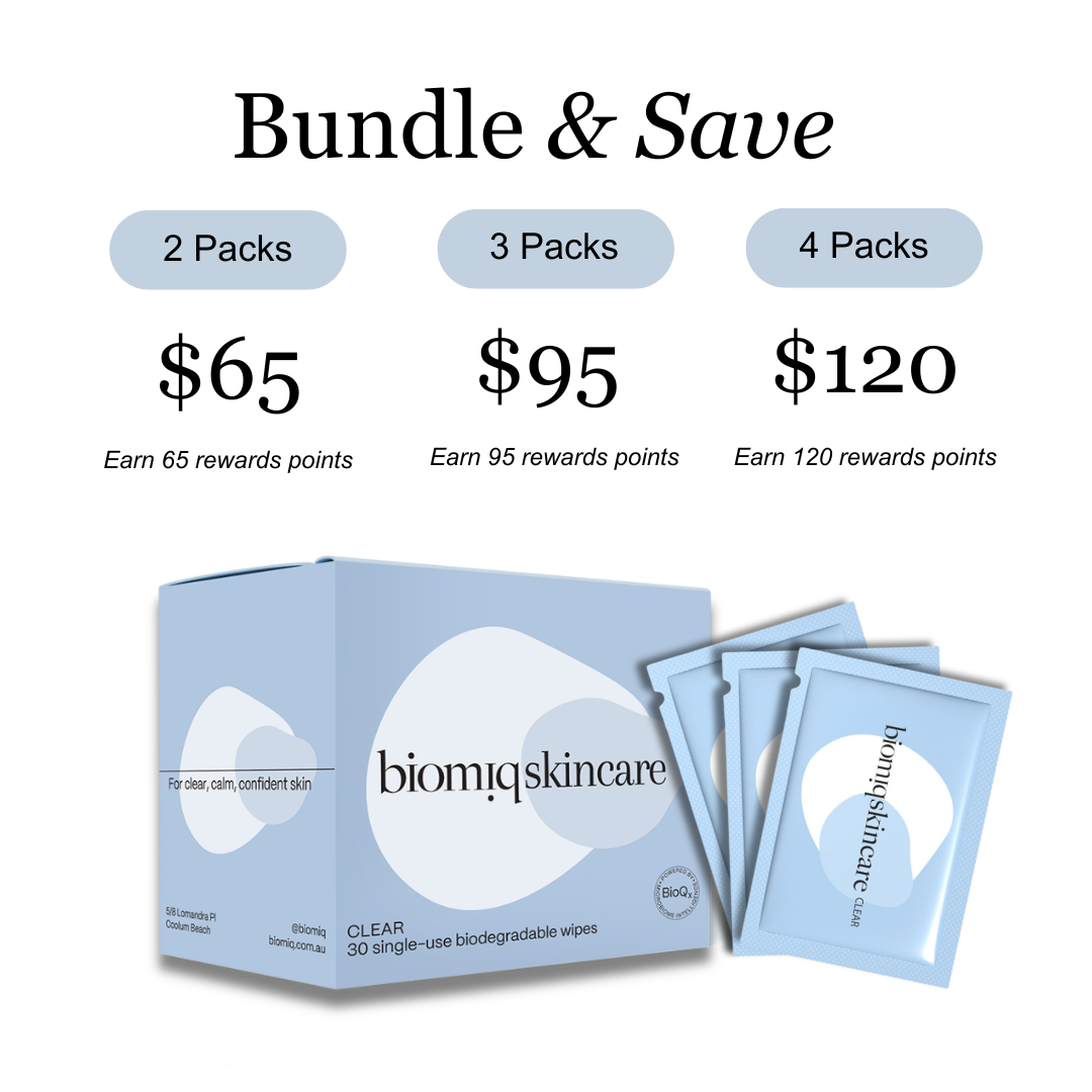 Clear Wipes (30 pack)
