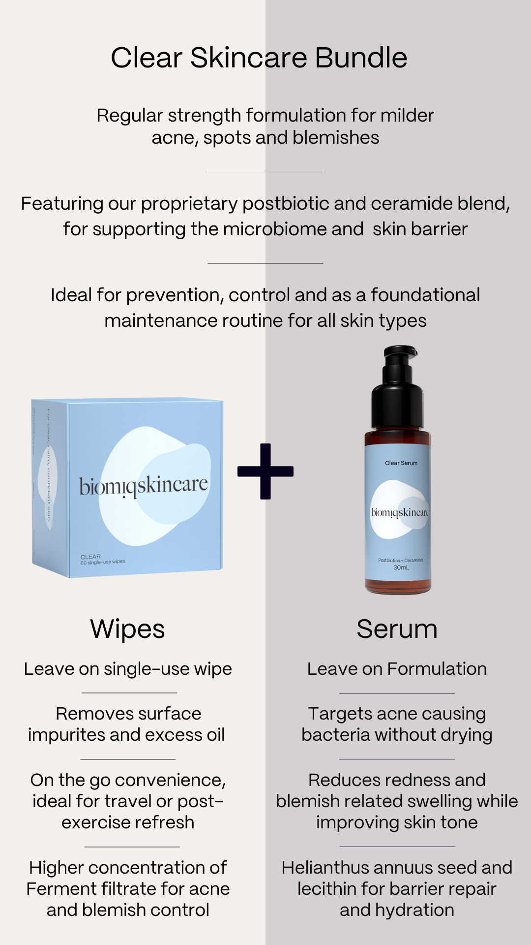 Clear Skin Maintenance Care - Gentle Blemish Control Bundle